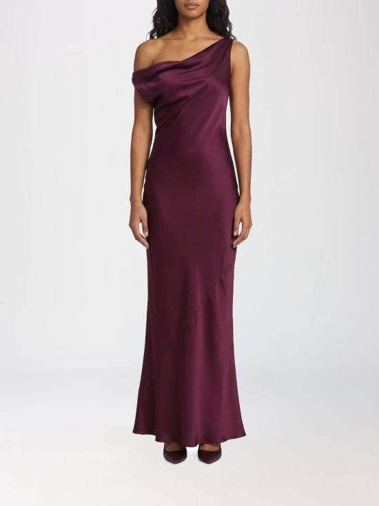 26SS 노마카말리 롱 원피스 ST4253SAO73 BORDEAUX Burgundy