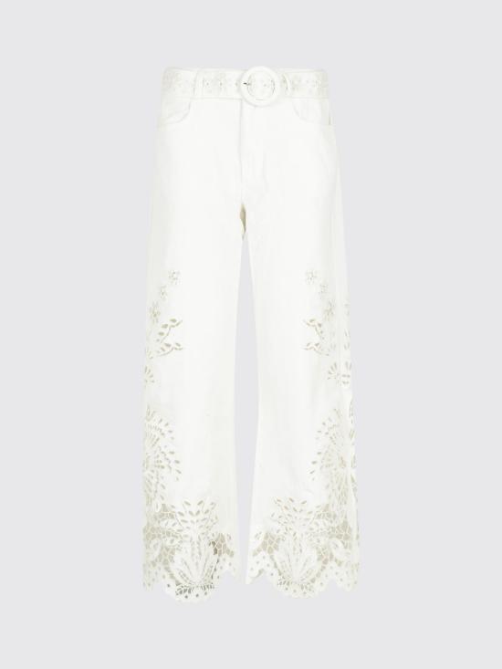 26SS 팜 리오 팬츠 349731 L0025 White - FARM RIO