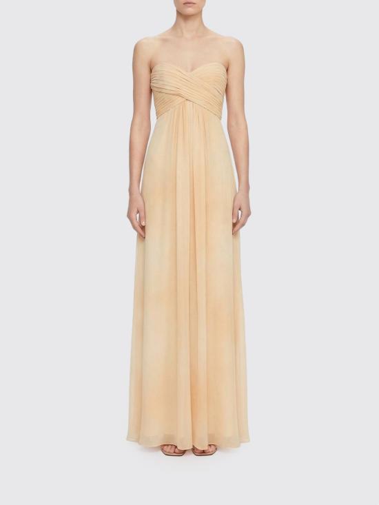 26SS 에르마노 피렌제 롱 원피스 D48EQ045EC5 MANDORLA Beige