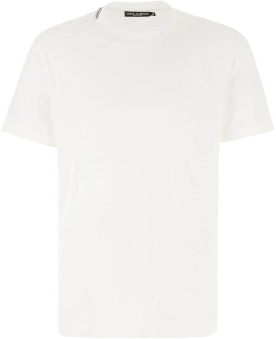 26SS 돌체앤가바나 반팔 티셔츠 G8JX7TG7P1AW0800 WHITE