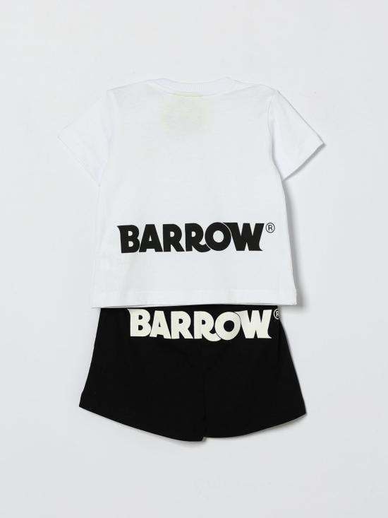 26SS [키즈] 바로우 오버롤 S6BKNGTR199 002 13 White - BARROW