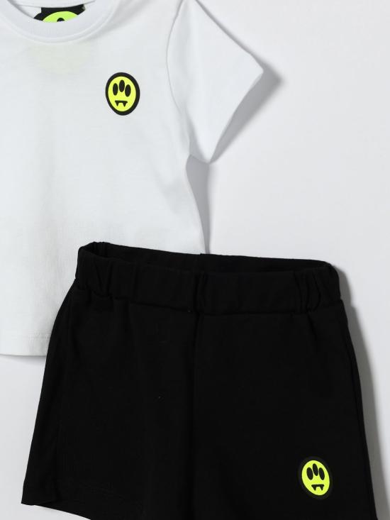 26SS [키즈] 바로우 오버롤 S6BKNGTR199 002 13 White - BARROW