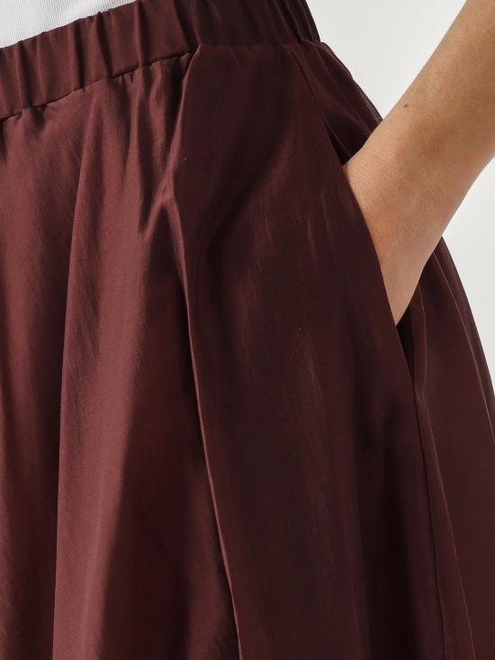 26SS 메이메이즈 롱 스커트 M6EF12 881 Burgundy - MEIMEIJ