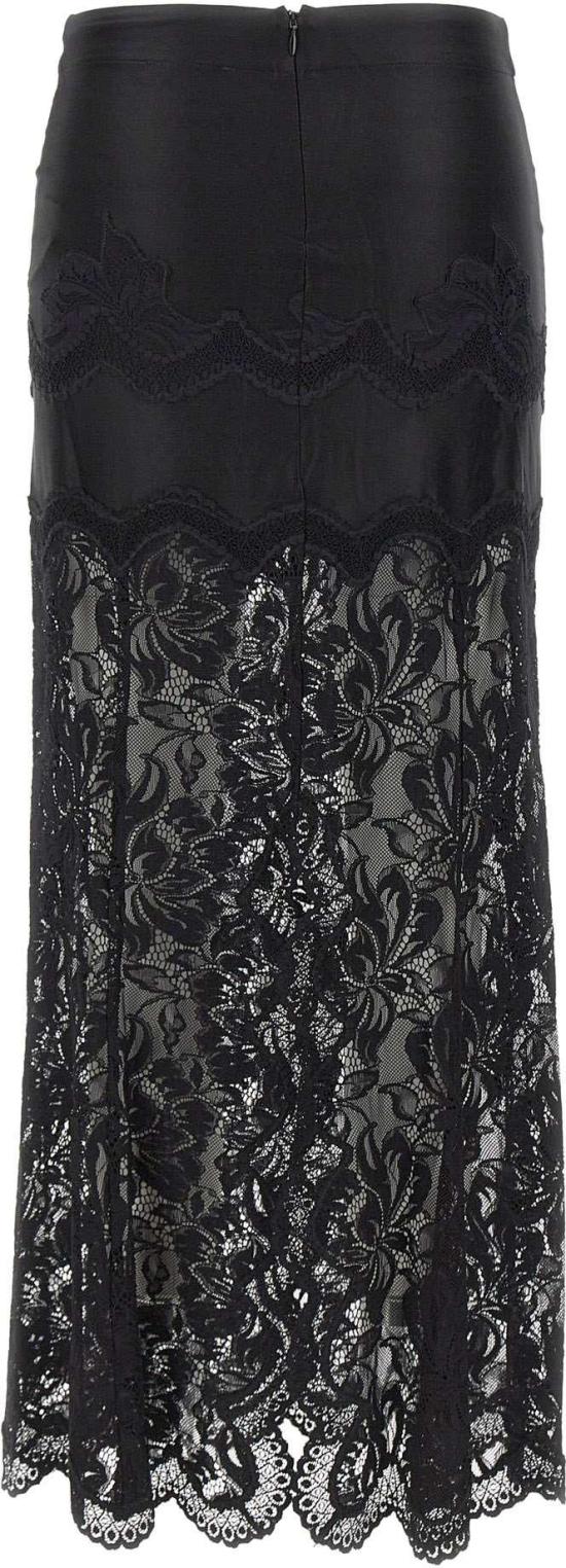 26FW 파코라반 롱 스커트 26PJJU021PA0170P001 BLACK - PACO RABANNE