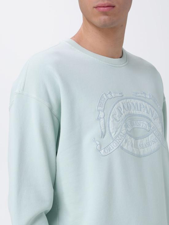 26SS 씨피 컴퍼니 긴팔 티셔츠 20CMSS217A006090O 804 Blue - C.P. COMPANY