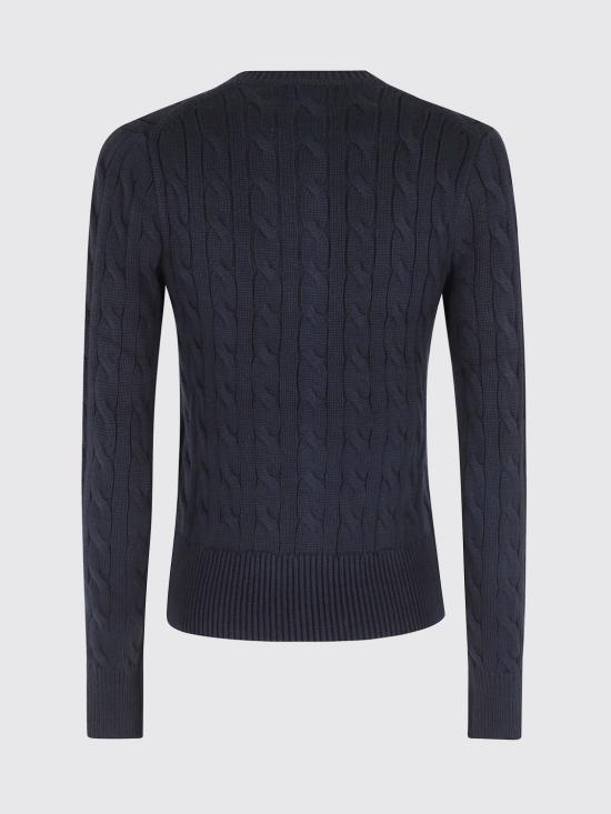 26SS 폴로 랄프로렌 폴로 자수 케이블 니트 가디건 211971868 008 Blue - POLO RALPH LAUREN
