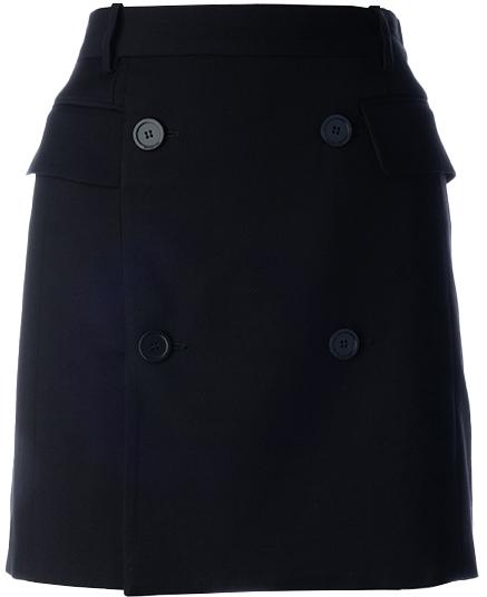 25FW 발렌시아가 미디 스커트 838765TRT011000 DIVERS