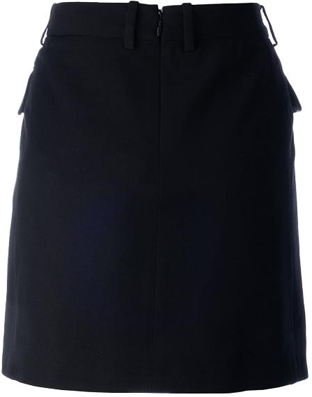 25FW 발렌시아가 미디 스커트 838765TRT011000 DIVERS - BALENCIAGA