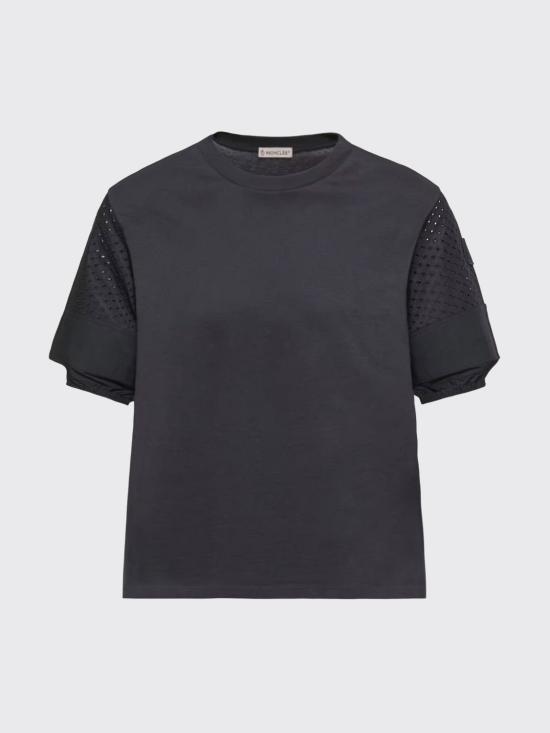 26SS 몽클레어 반팔 티셔츠 L10938C0004589AUO 742 Blue