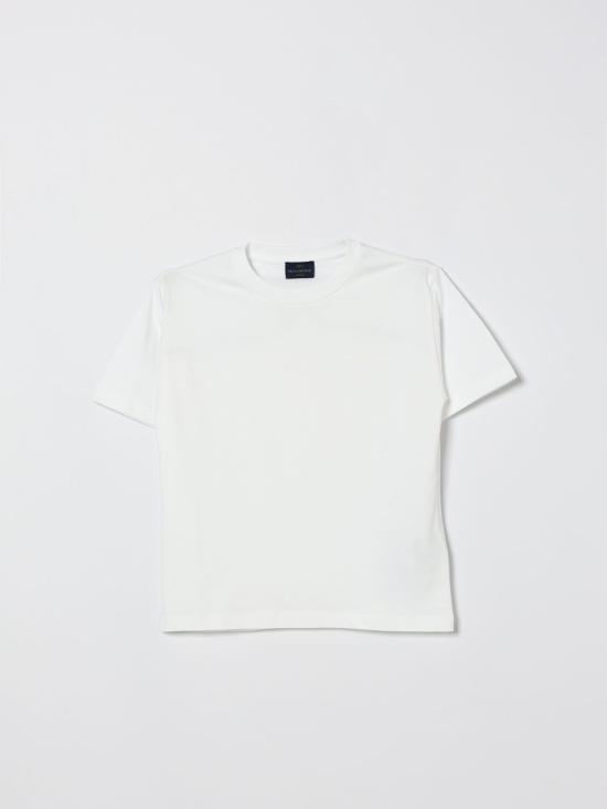 26SS [키즈] 폴앤샤크 티셔츠 WUM00GLAA53 10101 White