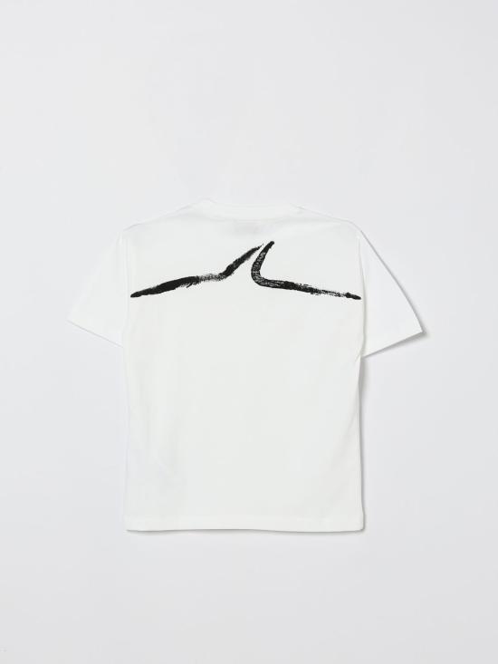 26SS [키즈] 폴앤샤크 티셔츠 WUM00GLAA53 10101 White - PAUL & SHARK