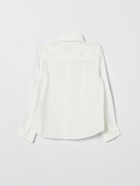 26SS [키즈] 폴앤샤크 셔츠 WUC001LUC01 10101 White - PAUL & SHARK