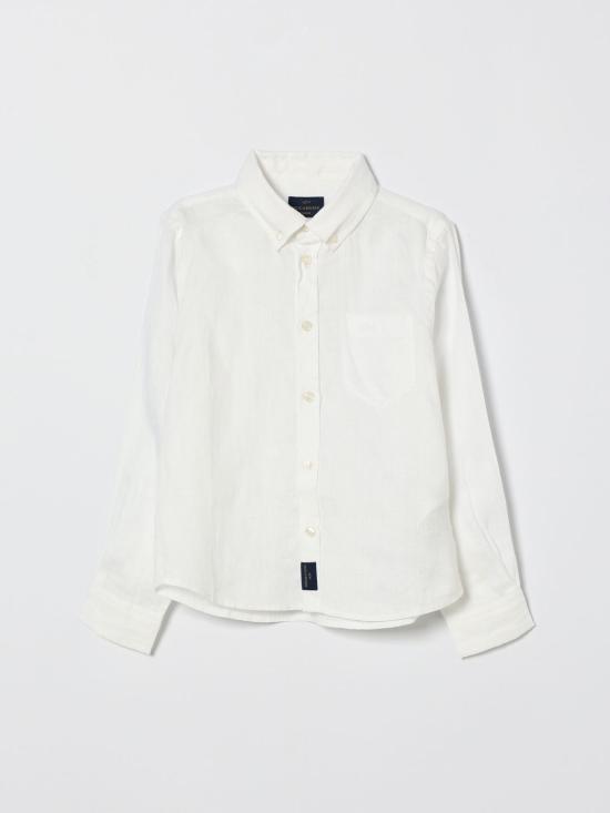 26SS [키즈] 폴앤샤크 셔츠 WUC001LUC01 10101 White