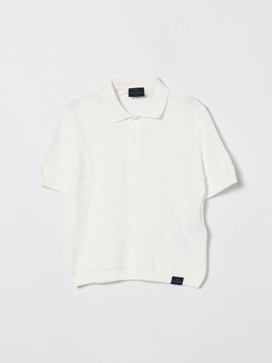 26SS [키즈] 폴앤샤크 폴로 셔츠 WUW002LHE85 10101 White