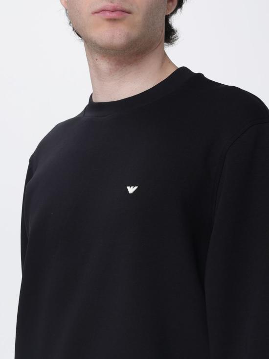 26SS 엠포리오 아르마니 긴팔 티셔츠 EM004533AF10013 UC001 Black - EMPORIO ARMANI