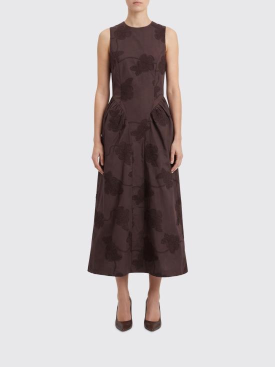 26SS 로테이트 롱 원피스 115106 1667 Brown