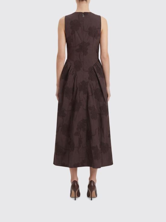 26SS 로테이트 롱 원피스 115106 1667 Brown - ROTATE