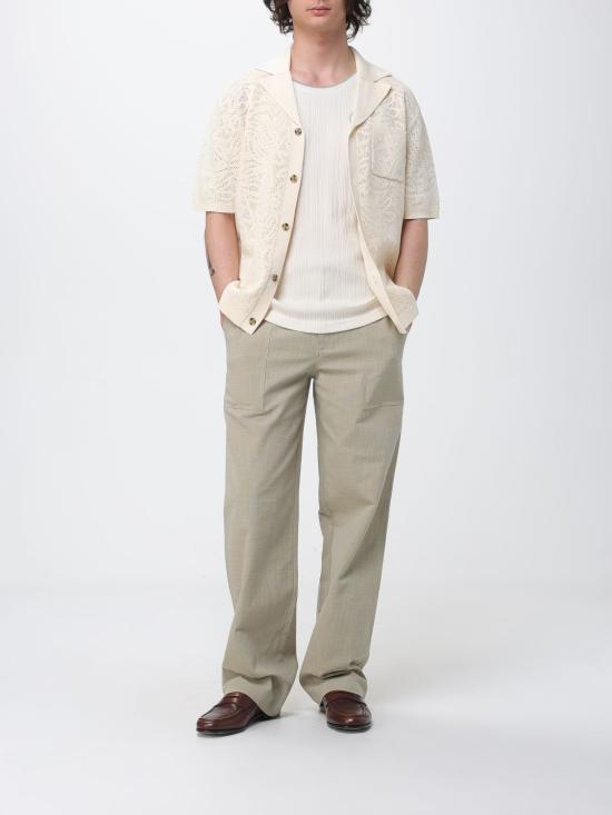 26SS 드롤드무슈 민소매 티셔츠 KTS319CO267 OW White - DROLE DE MONSIEUR