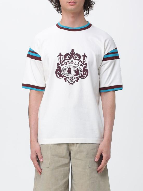 26SS 드롤드무슈 반팔 티셔츠 KTS293CO248 OW White