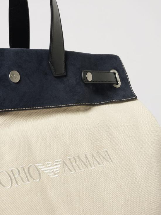 26SS 엠포리오 아르마니 토트백 EM005880AF25631 M1343 Ivory - EMPORIO ARMANI