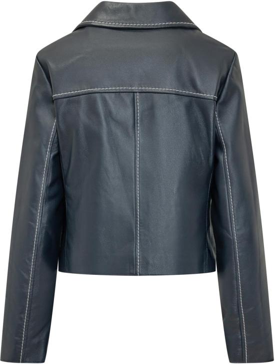 26SS 마이클 코어스 가죽 자켓 MR610D2KFN409 DONKERGREY - MICHAEL KORS