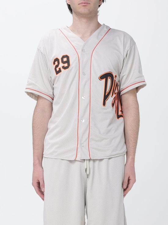 26SS 디스클레이머 반팔 셔츠 26EDS55486 GHI Grey