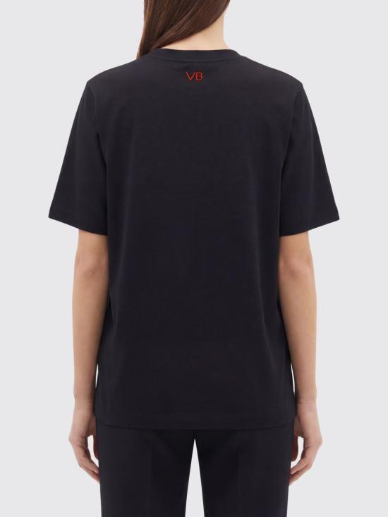 26SS 빅토리아 베컴 반팔 티셔츠 1424JTS005949A 1 Black - VICTORIA BECKHAM