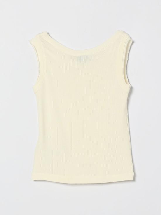 26SS [키즈] 필로소피 티셔츠 I1G6147212 0001 Yellow Cream - PHILOSOPHY