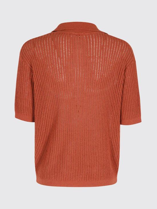 26SS 로베르토 콜리나 폴로 티셔츠 261FXA20024 BRICK Red - ROBERTO COLLINA