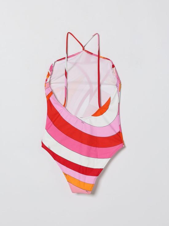 26SS [키즈] 푸찌 스윔팬츠 PYCA79Z3748 50EAR Red - PUCCI