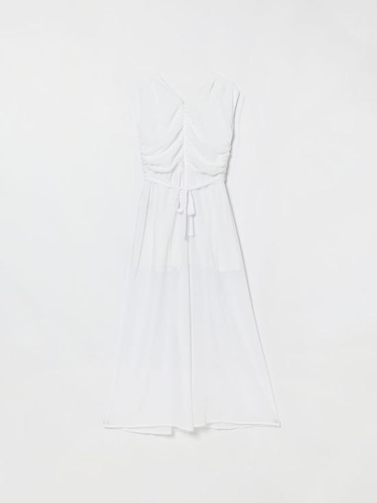 26SS [키즈] 리우조 원피스 GA6153T5142 10601 White - LIU JO