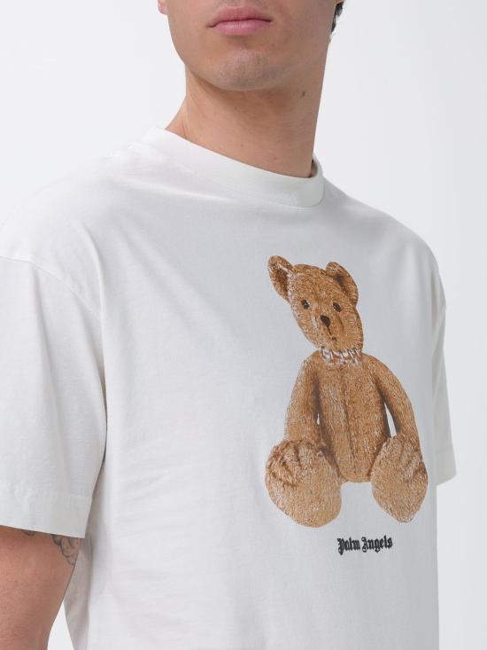 26SS 팜앤젤스 반팔 티셔츠 PMAA109S26JER00A 0360 White - PALM ANGELS