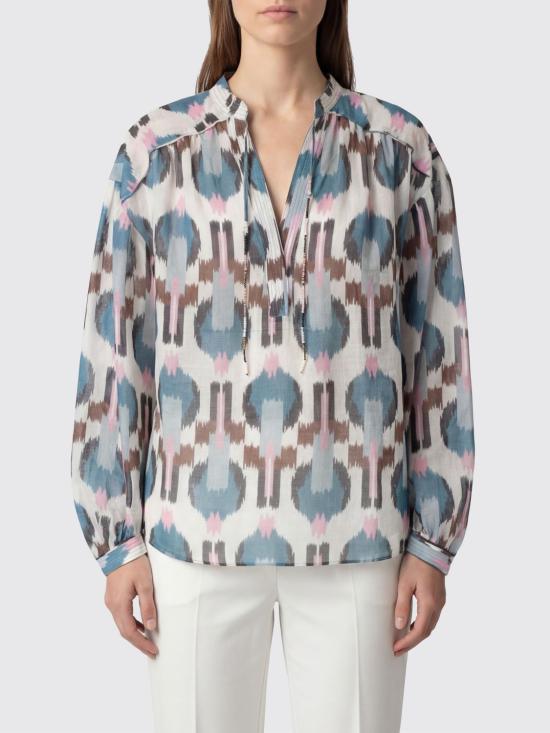 26SS 바잘 디럭스 블라우스 S11631100 99 Multicolor