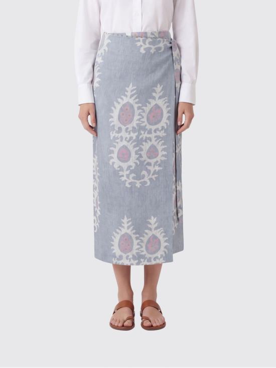 26SS 바잘 디럭스 롱 스커트 S12031300 139 Multicolor