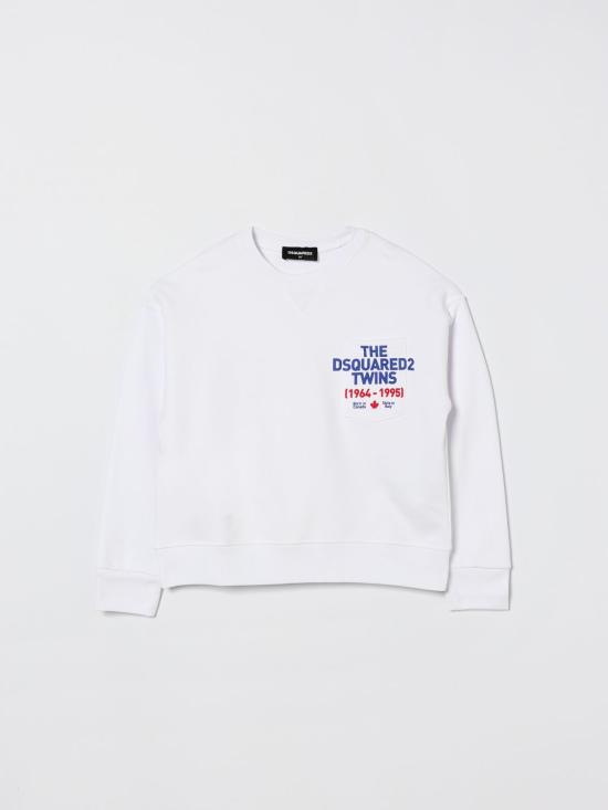 26SS [키즈] 디스퀘어드2 티셔츠 DQ3185D0094 DQ100 White