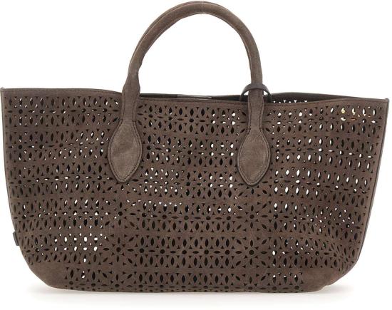 26SS 지아니 끼아리니 토트백 BS11836CMLSRMOKA BROWN - GIANNI CHIARINI