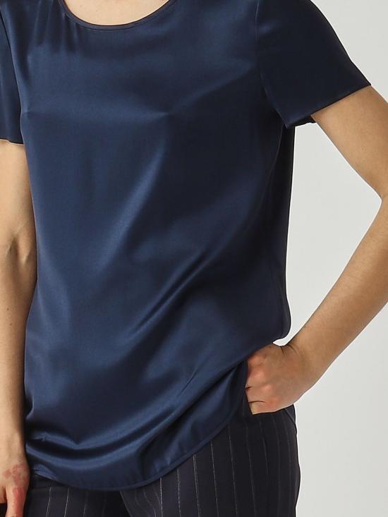 26SS 막스마라 반팔 티셔츠 2616111037600 021 Navy - MAX MARA