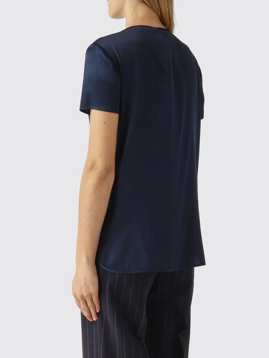 26SS 막스마라 반팔 티셔츠 2616111037600 021 Navy - MAX MARA