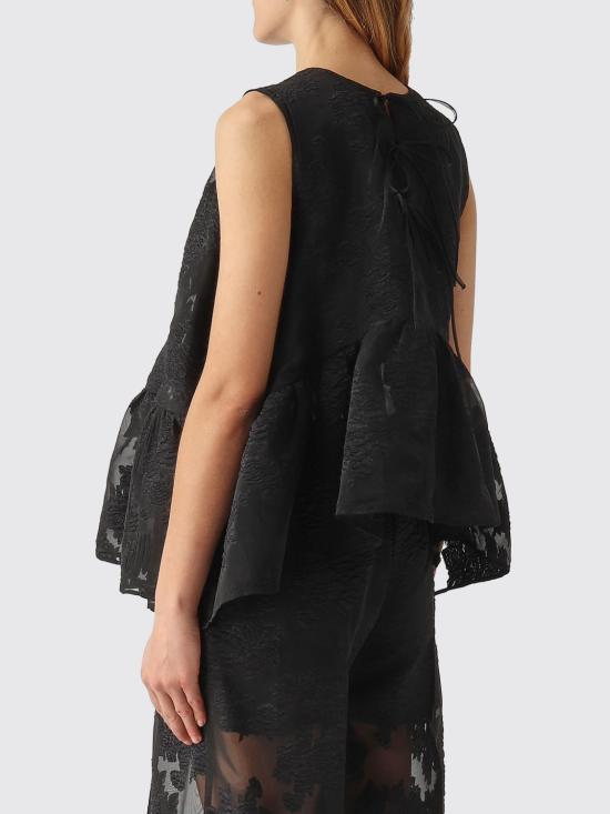 26SS 메이메이즈 탑 M6ER03 100 Black - MEIMEIJ
