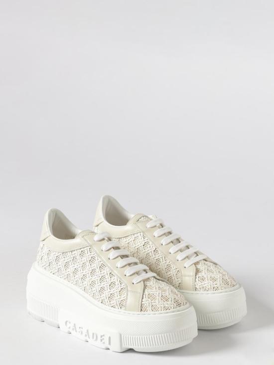 26SS 카사데이 스니커즈 2X109B0701T0582 3217 White - CASADEI