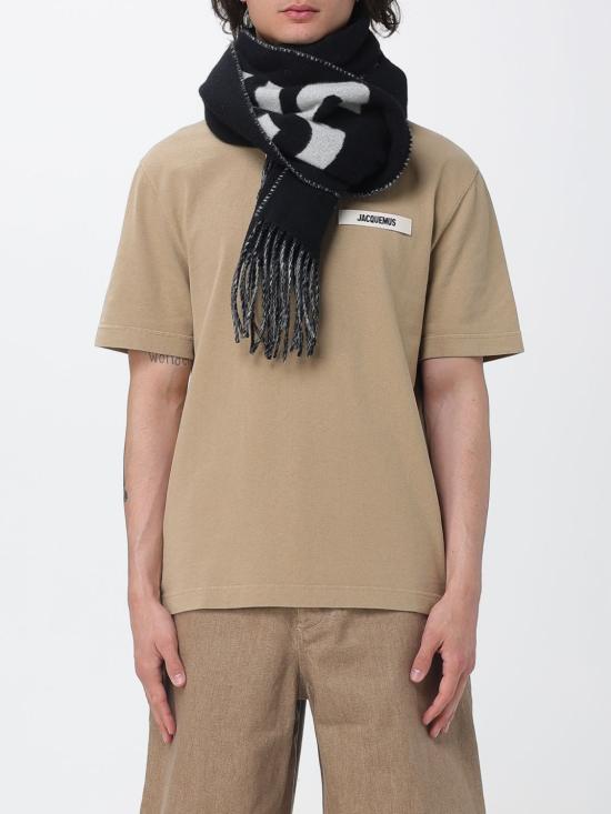 26SS 자크뮈스 머플러/스카프 ACU00435AOT4001M 990 Black - JACQUEMUS