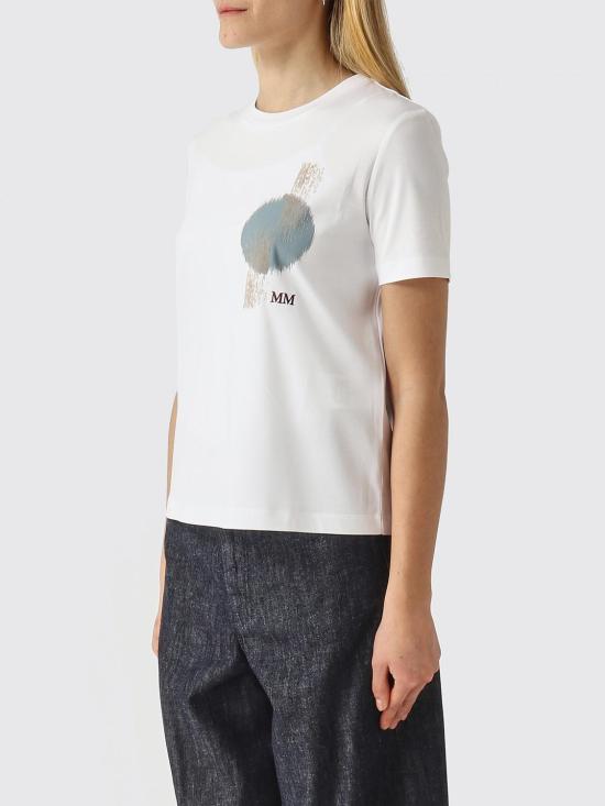 26SS 막스마라 반팔 티셔츠 2616941057600 001 White - MAX MARA