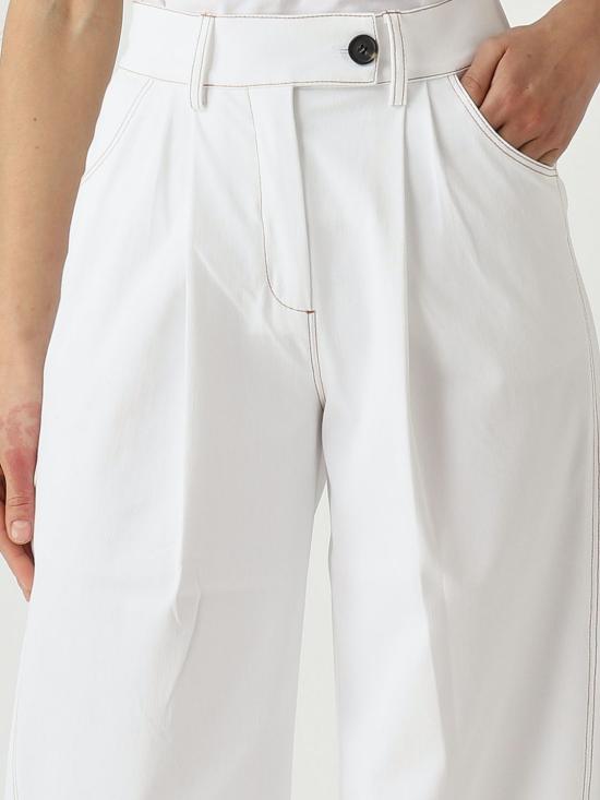 26SS 막스마라 팬츠 2616781017600 004 White - MAX MARA
