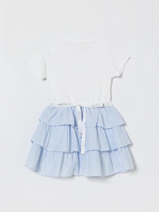 26SS [키즈] 리우조 원피스 KA6030T340A L9014 White - LIU JO