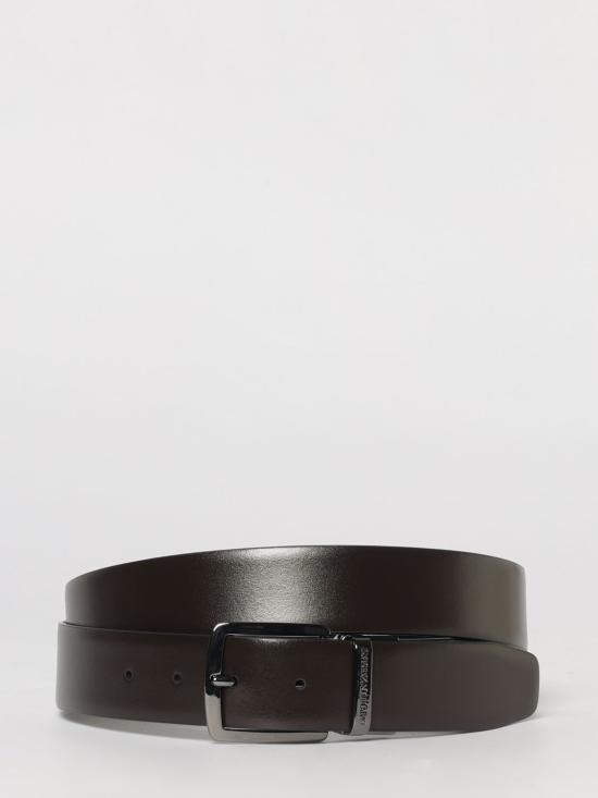 26SS 엠포리오 아르마니 가죽 벨트 Y4S576Y748I 88044 Black - EMPORIO ARMANI