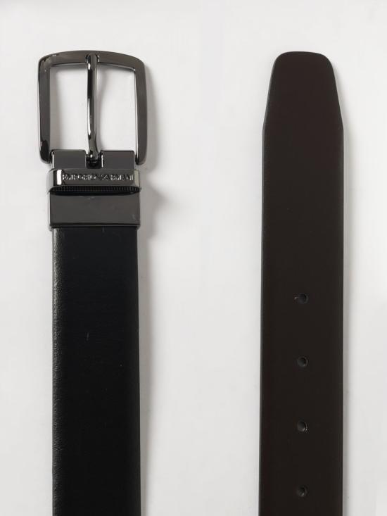 26SS 엠포리오 아르마니 가죽 벨트 Y4S576Y748I 88044 Black - EMPORIO ARMANI