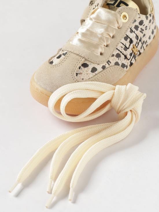 26SS [키즈] 엘리자베타프랜치 스니커즈 F1A9E04921917 X673 Beige - ELISABETTA FRANCHI