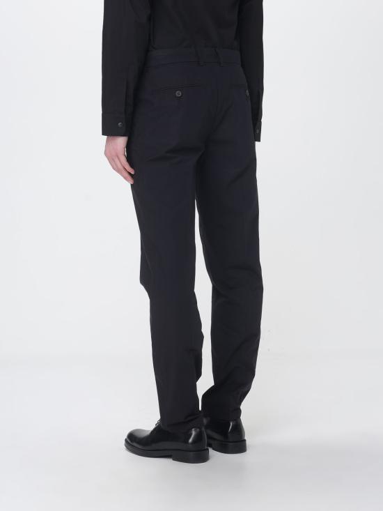 26SS 엠포리오 아르마니 스트레이트 팬츠 EM005898AF25633 UC001 Black - EMPORIO ARMANI