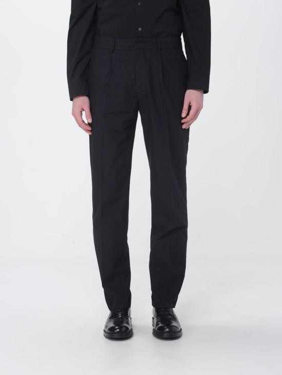26SS 엠포리오 아르마니 스트레이트 팬츠 EM005898AF25633 UC001 Black
