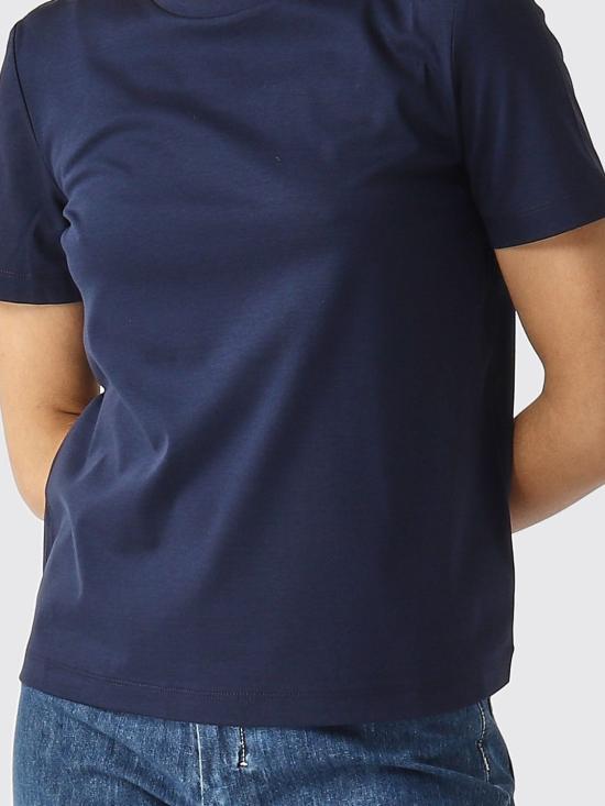 26SS 막스마라 반팔 티셔츠 2616941067600 005 Navy - MAX MARA